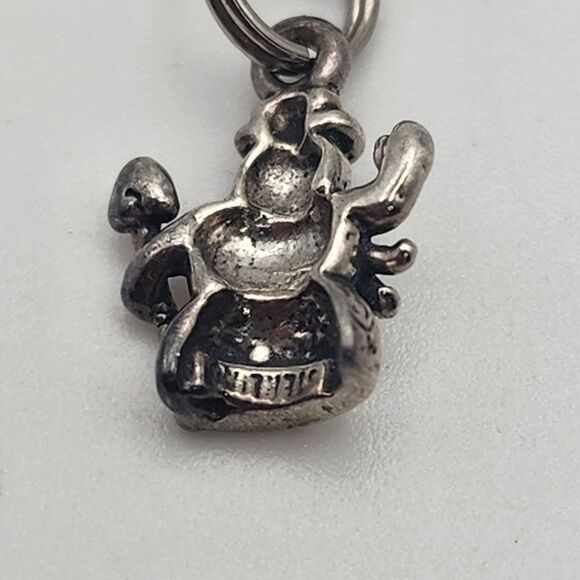 Sterling Silver Snowman Charm - Picture 3 of 3